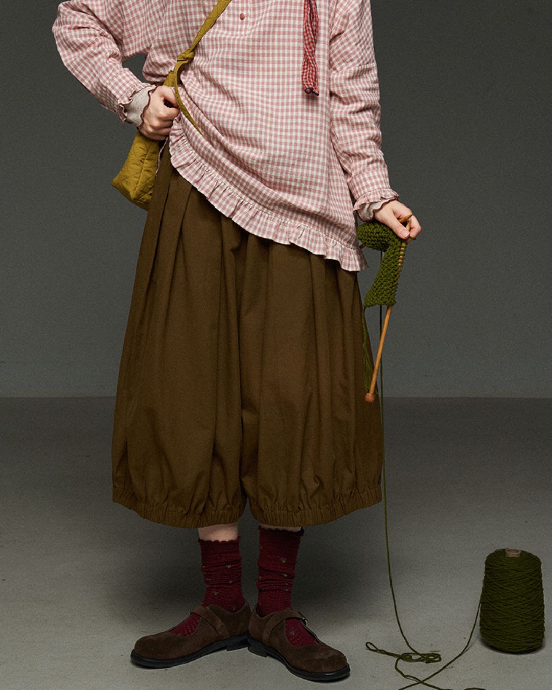 Cropped Pumpkin Pants　PT014