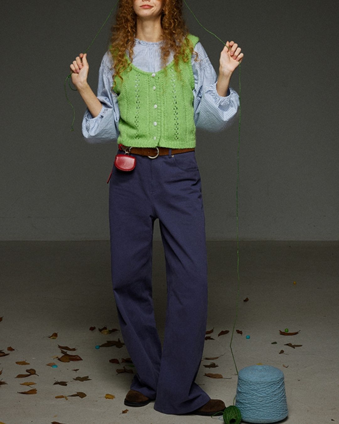 Puff Sleeve Shirt Pullover　LS030