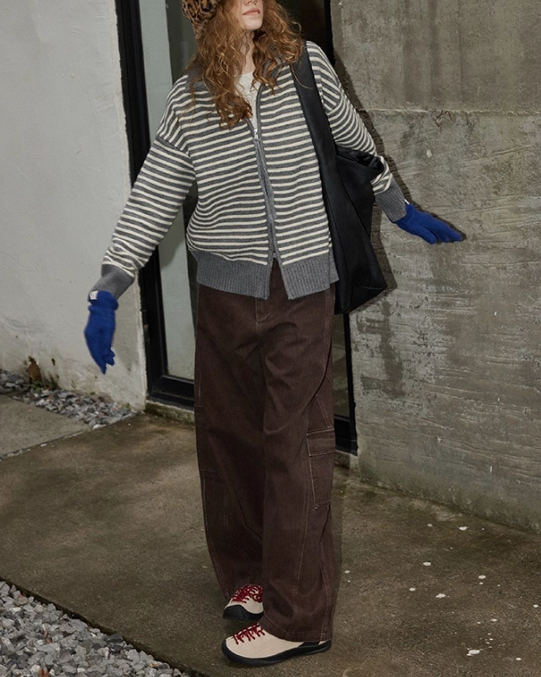 Work Denim Wide Pants　DP008