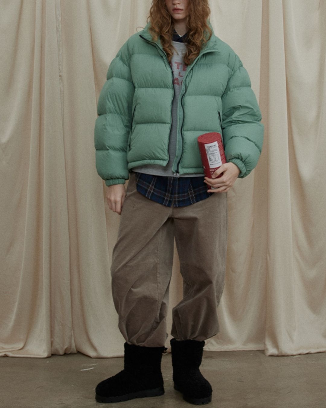 Corduroy Curve Pants　PT024