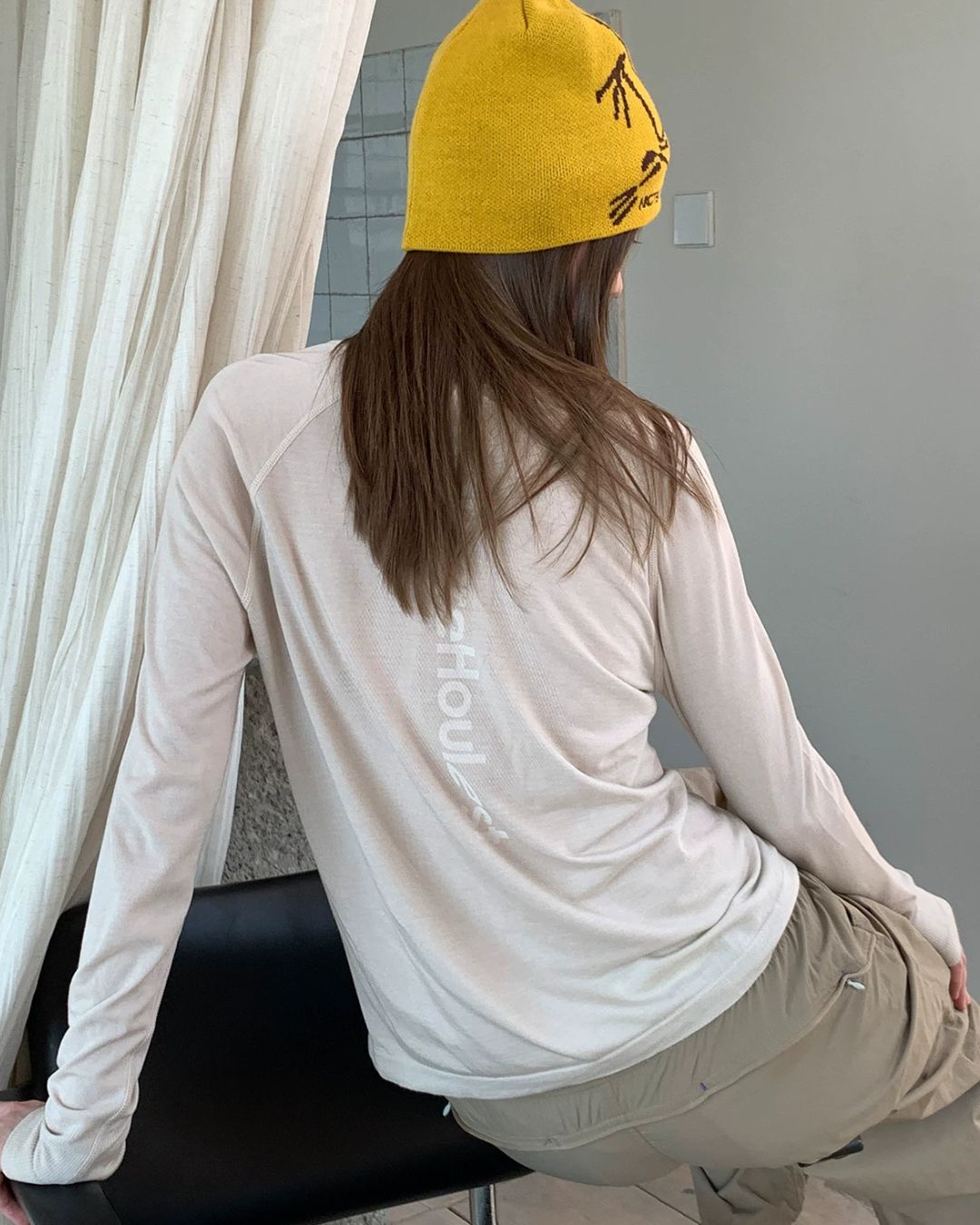 Comfortable Back Logo T-shirt　LT021