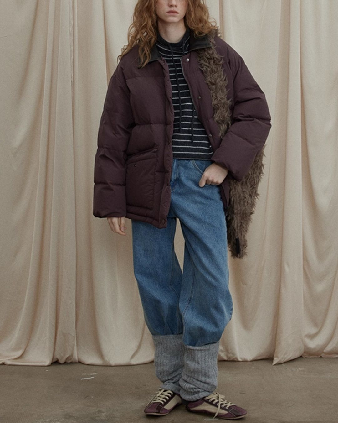 Loose Fit Straight Jeans　DP012