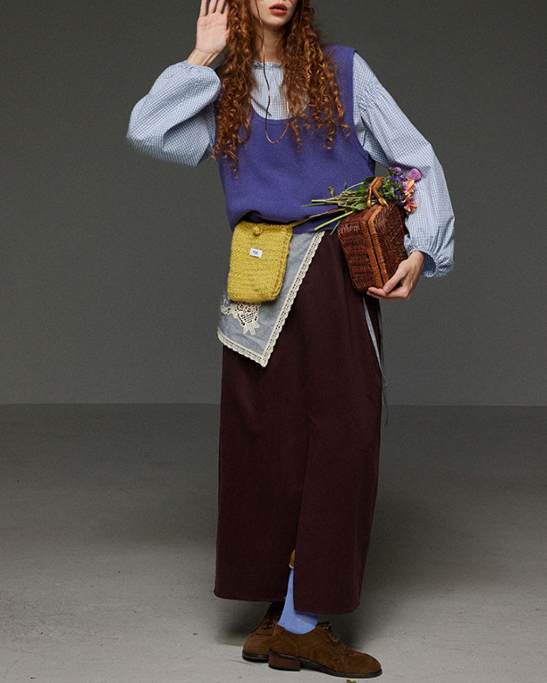 Front And Back 2-way Knit Vest　VT005