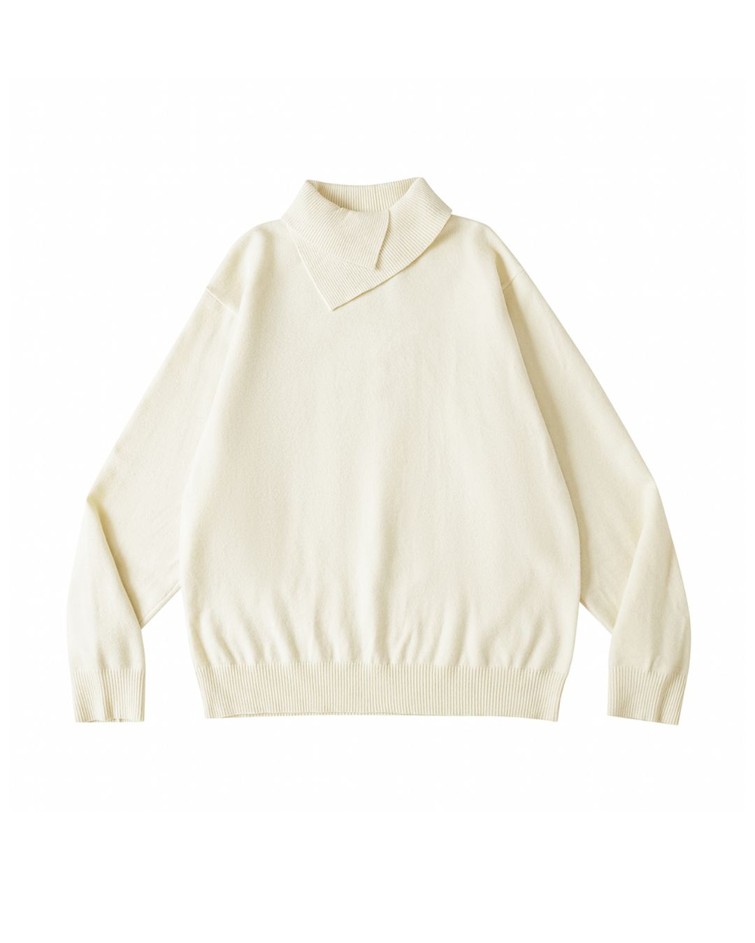 Double-layered Turtleneck Sweater　KN065