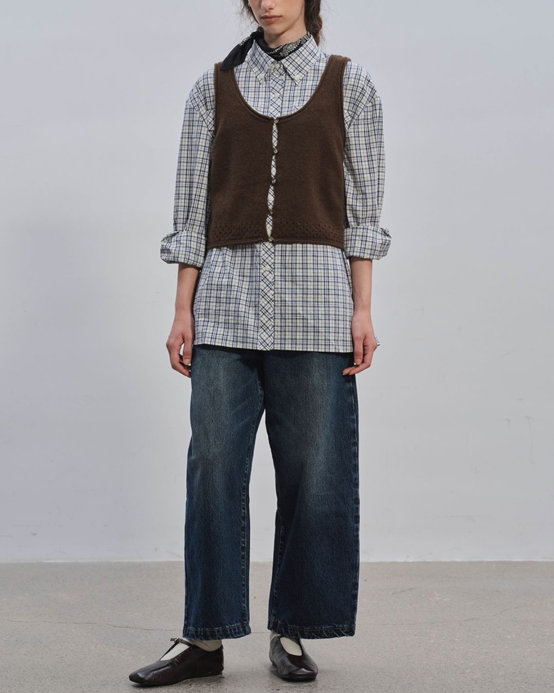 Front And Back 2-way Knit Vest　VT003