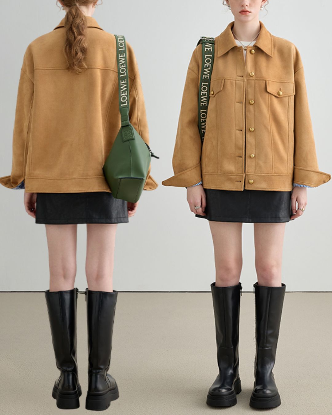 Classic Suede Jacket　JK039