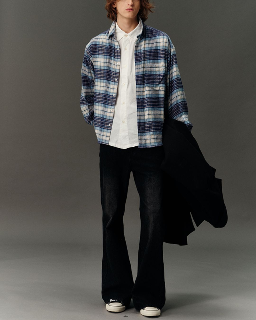 Flannel Check Shirt　LS009