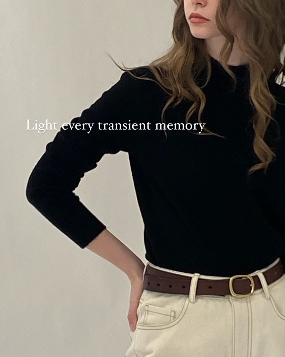 Bottleneck Wool Knit　KN030