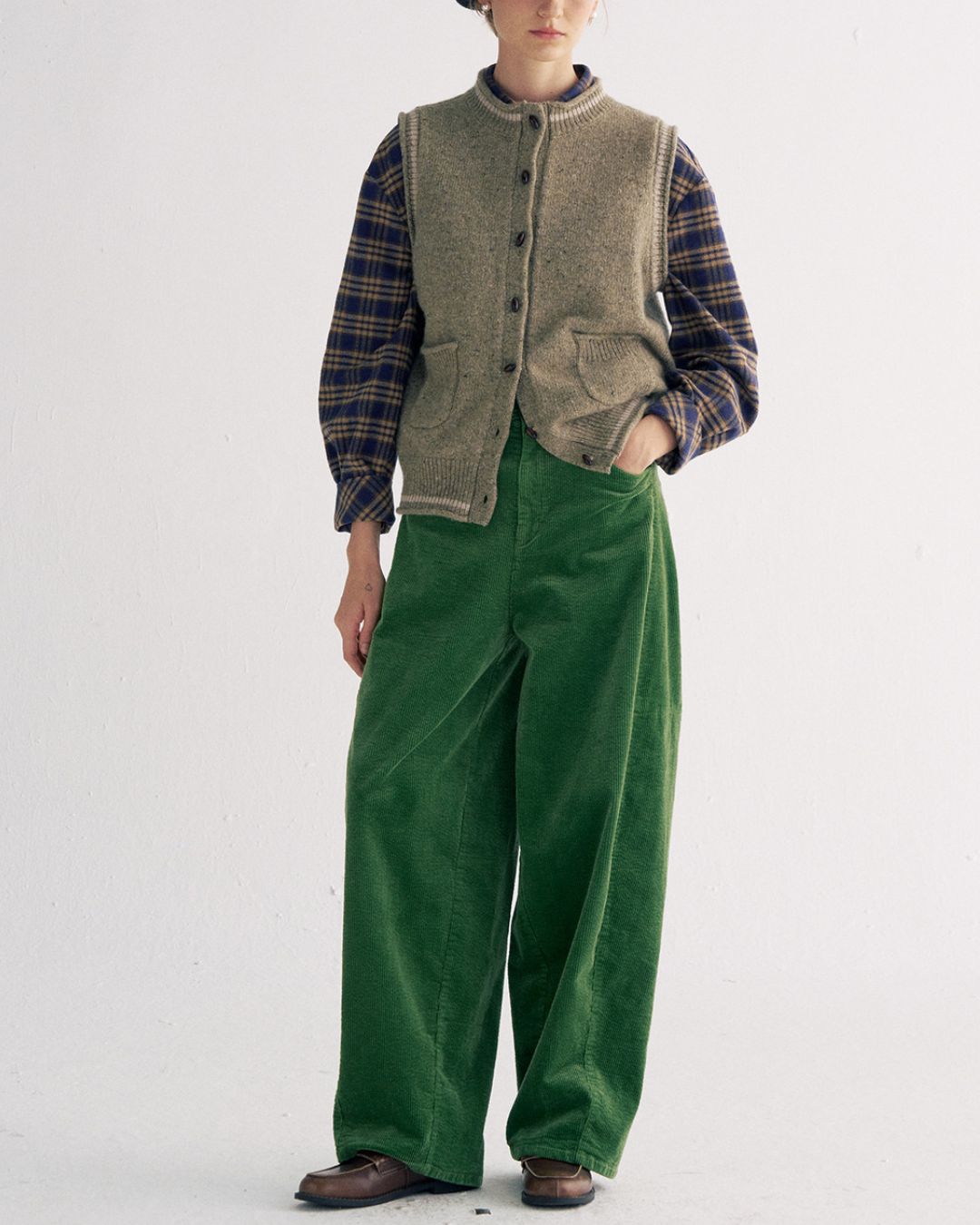 Vintage Corduroy Wide Pants　PT030