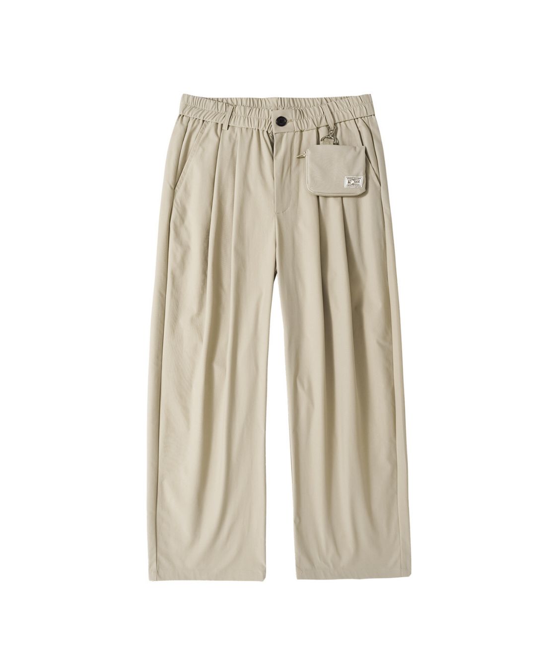 Casual Straight Pants With Mini Bag　PT034