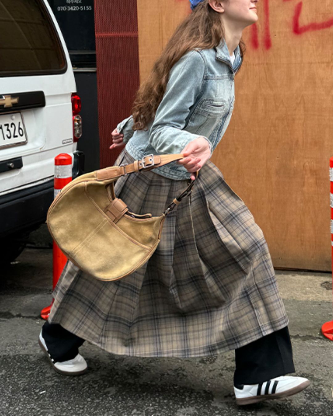 Washed Retro Denim Jacket　JK003