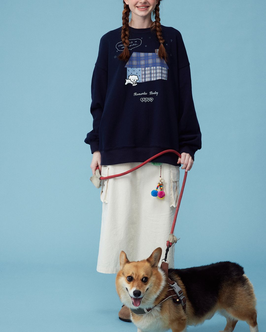 Star Studded Midi Skirt　SK001