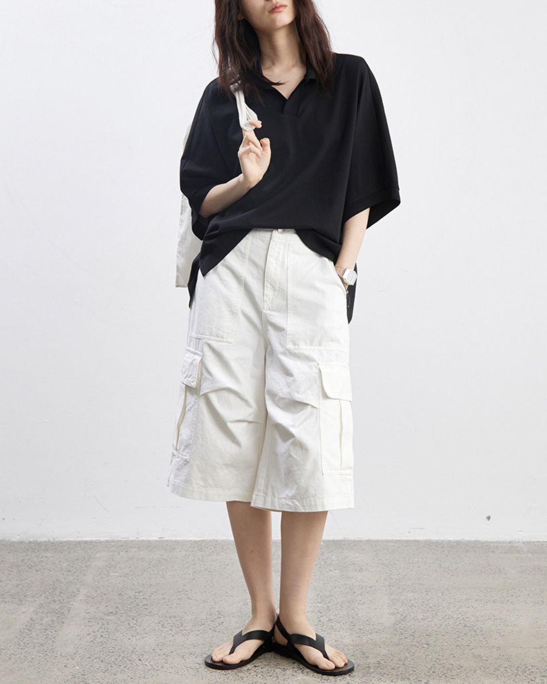 Dolman Sleeve Skipper Shirt　SS002