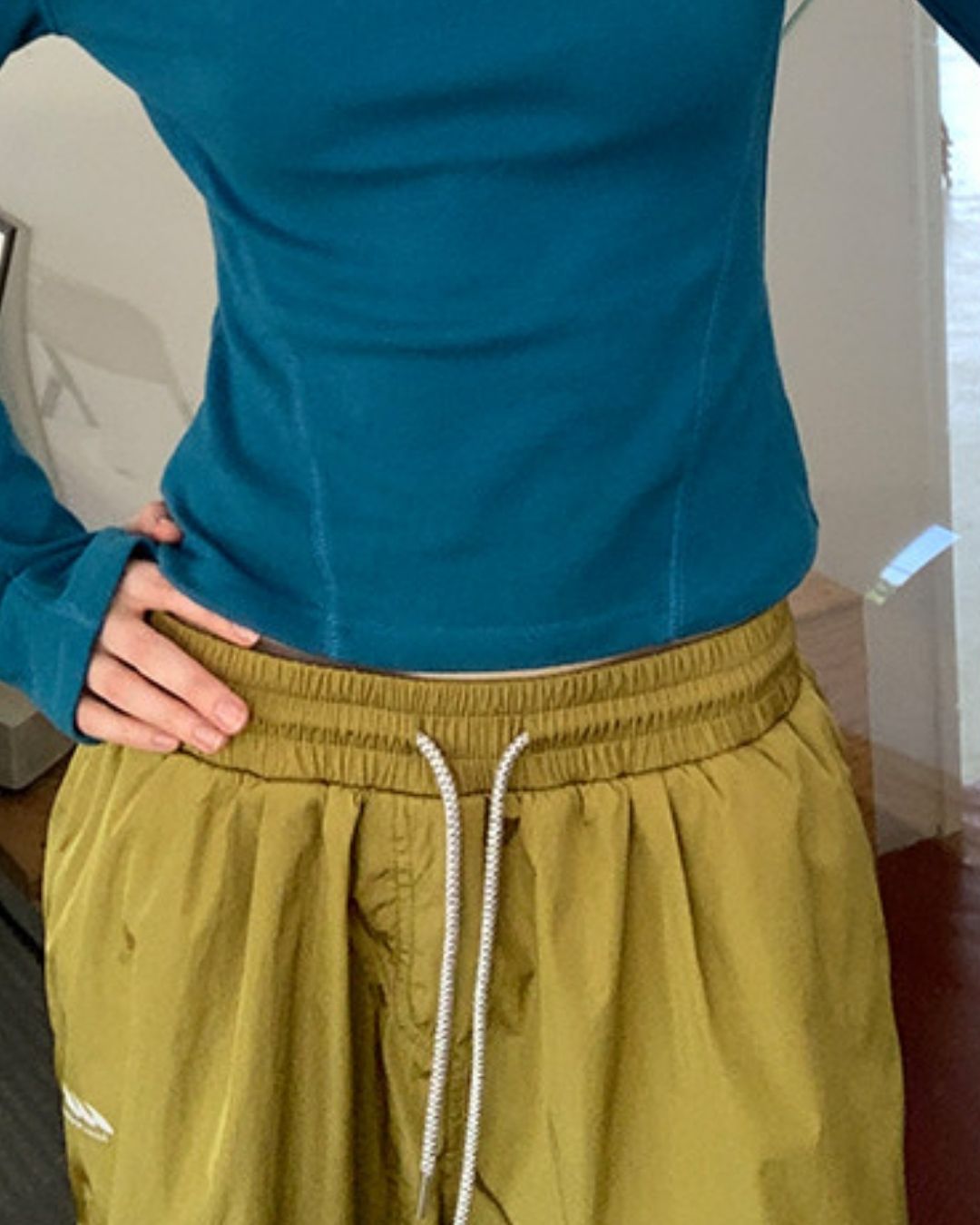 Drawcord Hem Outdoor Pants　PT041