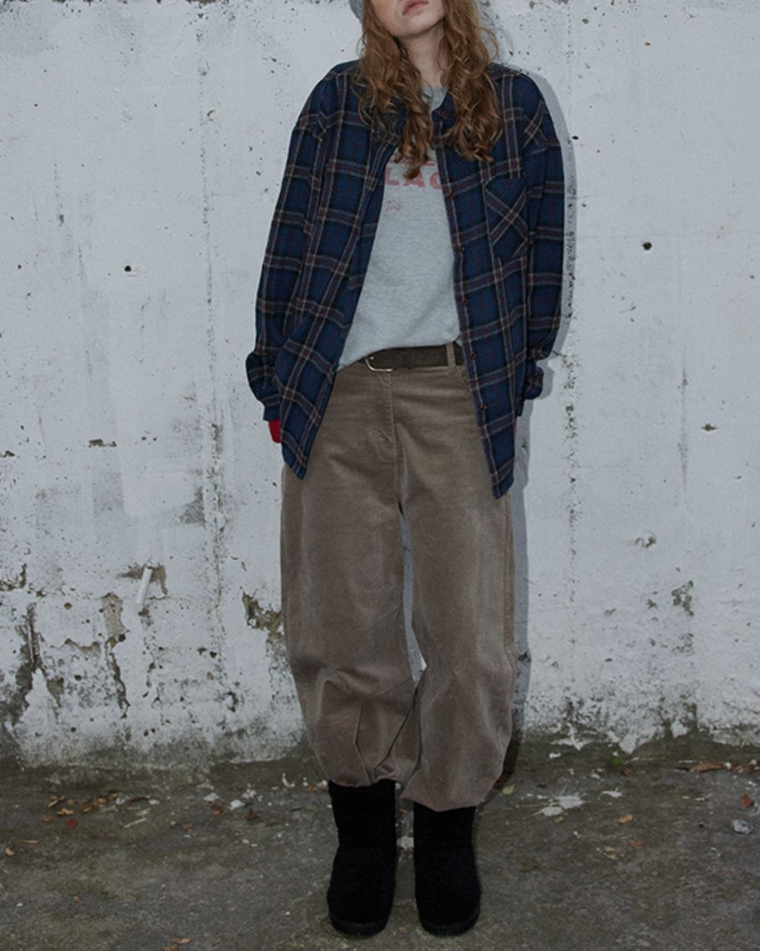 Corduroy Curve Pants　PT024