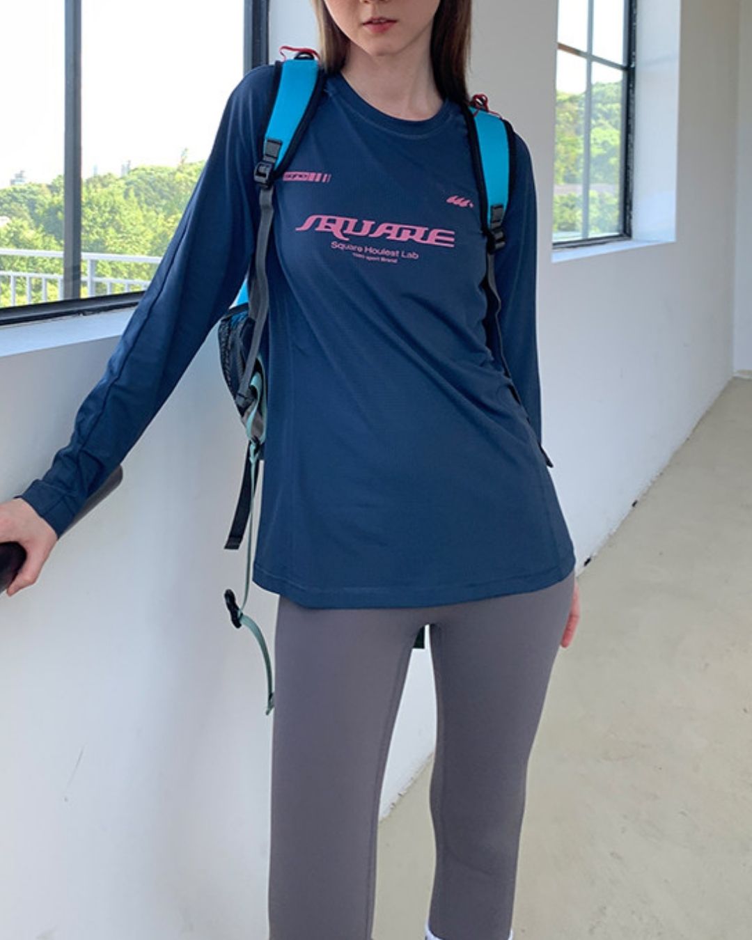 High Waist Fitness Leggings Pants　PT040