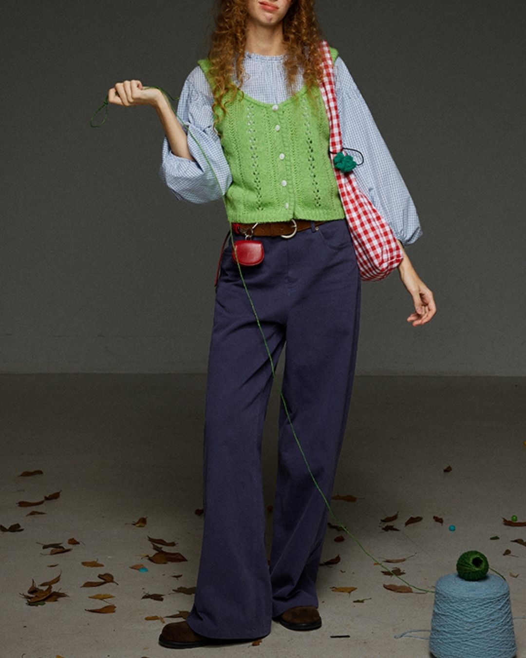 Puff Sleeve Shirt Pullover　LS030