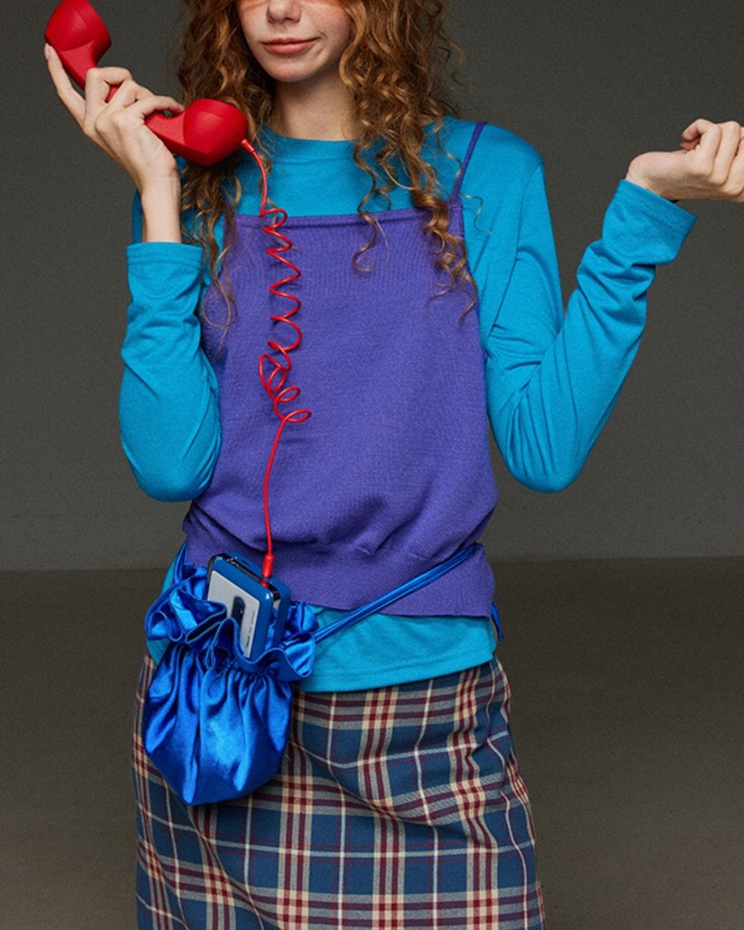 Boat Neck Slim Fit T-shirt　LT012