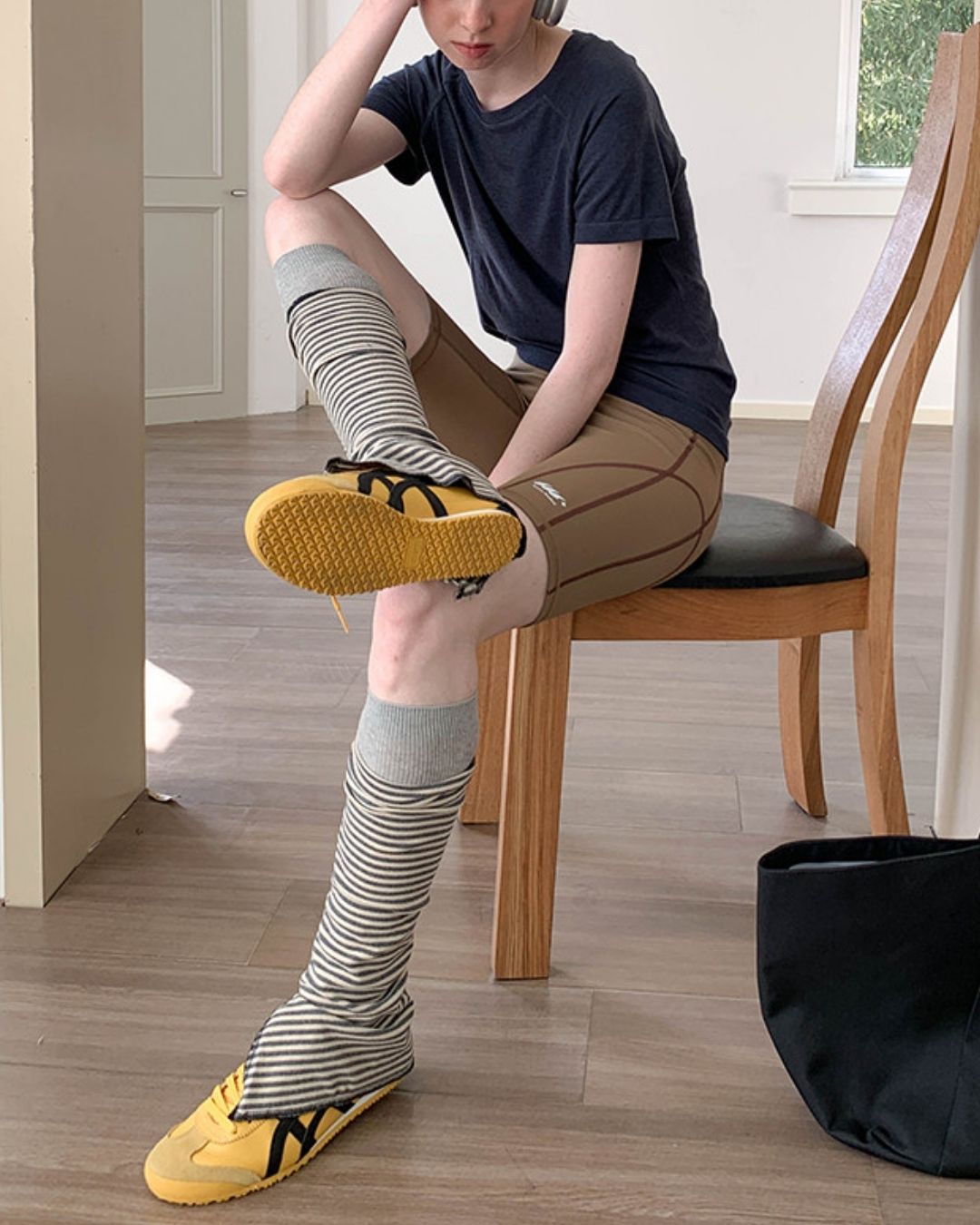 Color Block Fitness Shorts　SP002