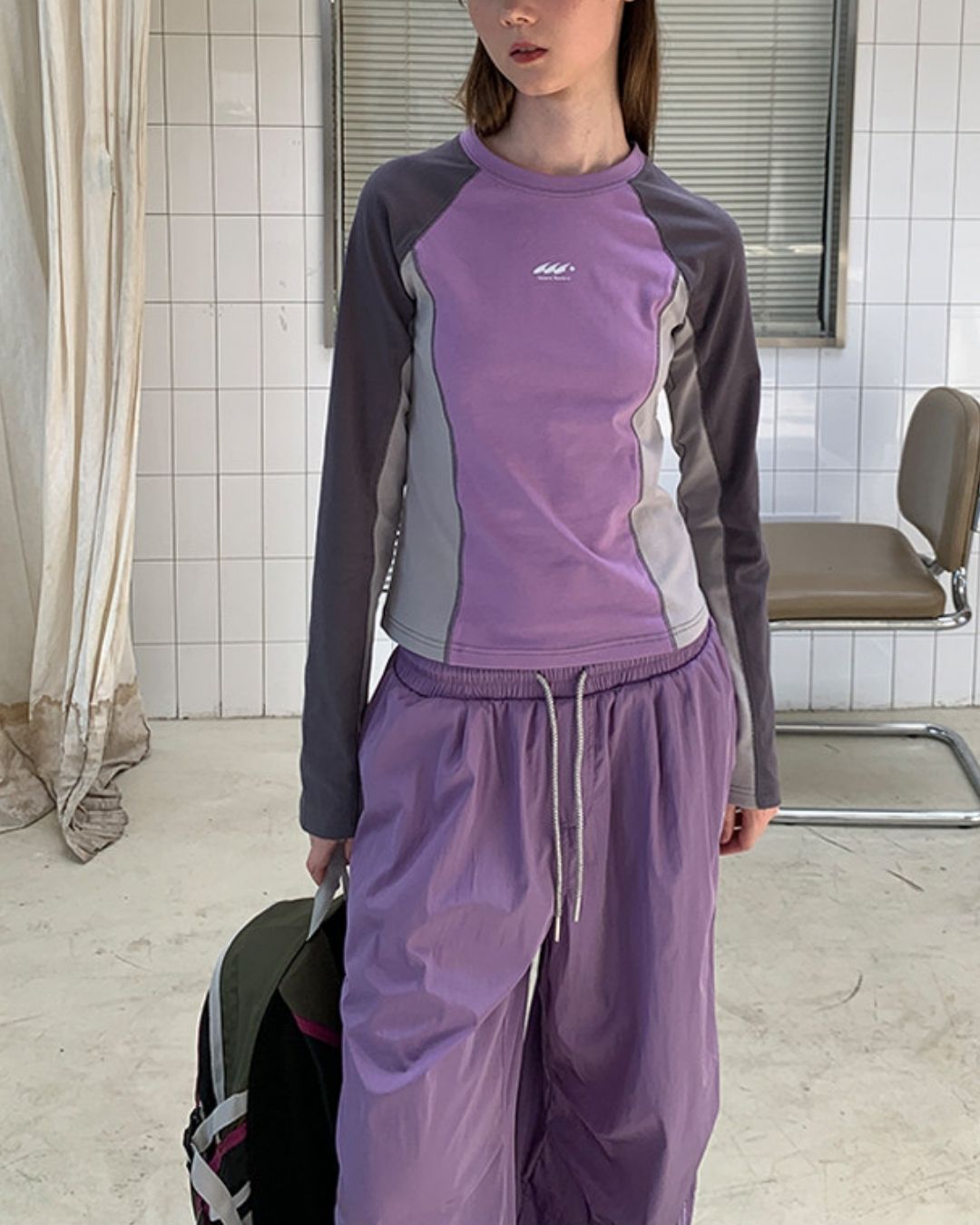 Drawcord Hem Outdoor Pants　PT041