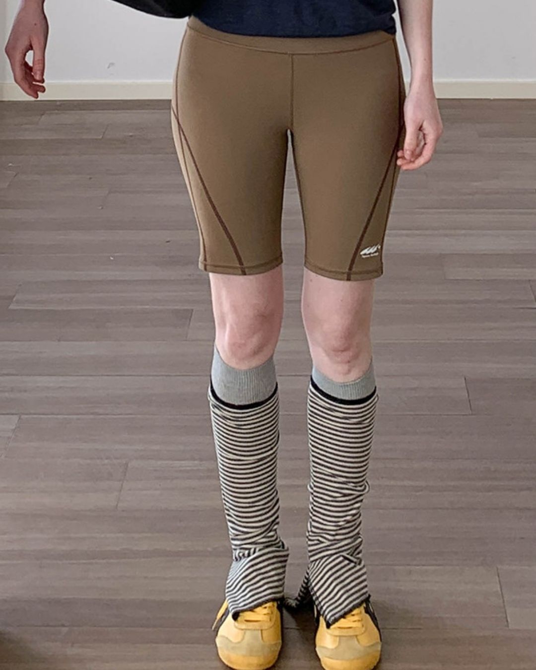 Color Block Fitness Shorts　SP002