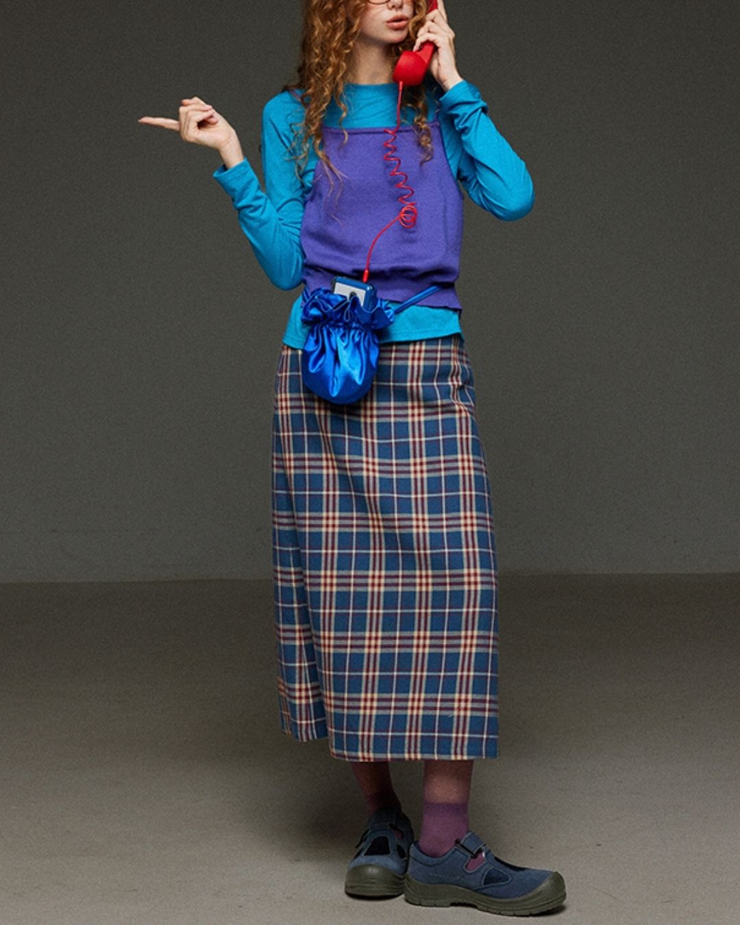 Boat Neck Slim Fit T-shirt　LT012