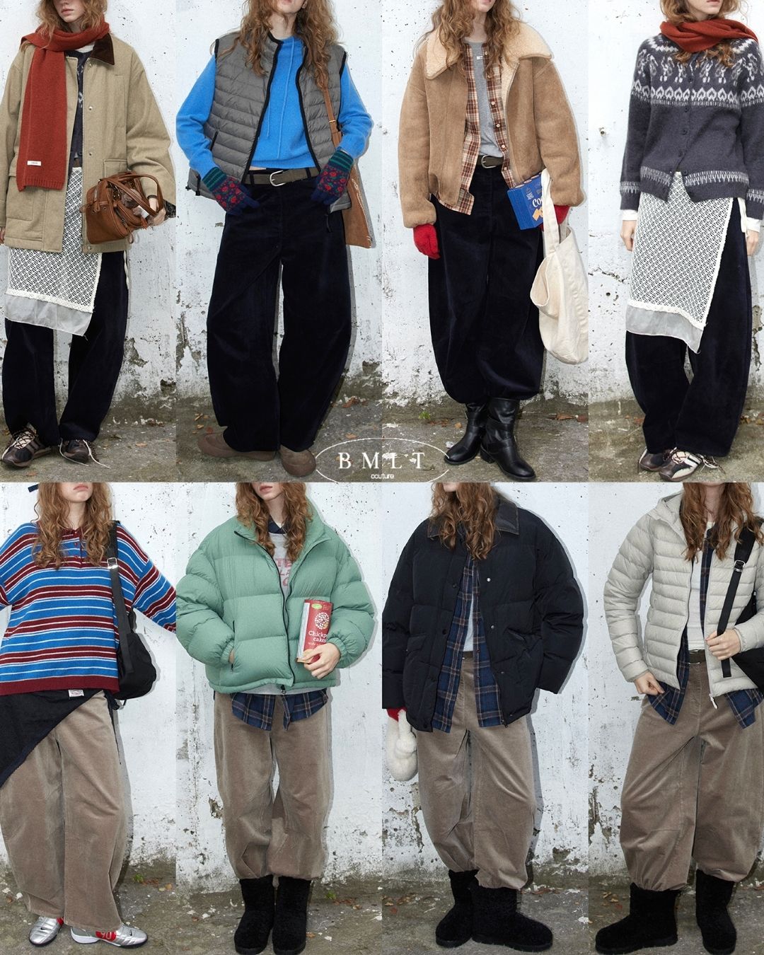 Corduroy Curve Pants　PT024