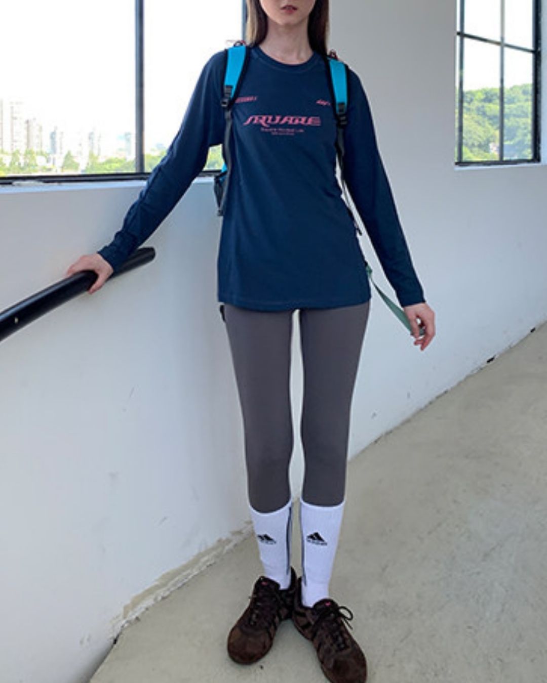 High Waist Fitness Leggings Pants　PT040