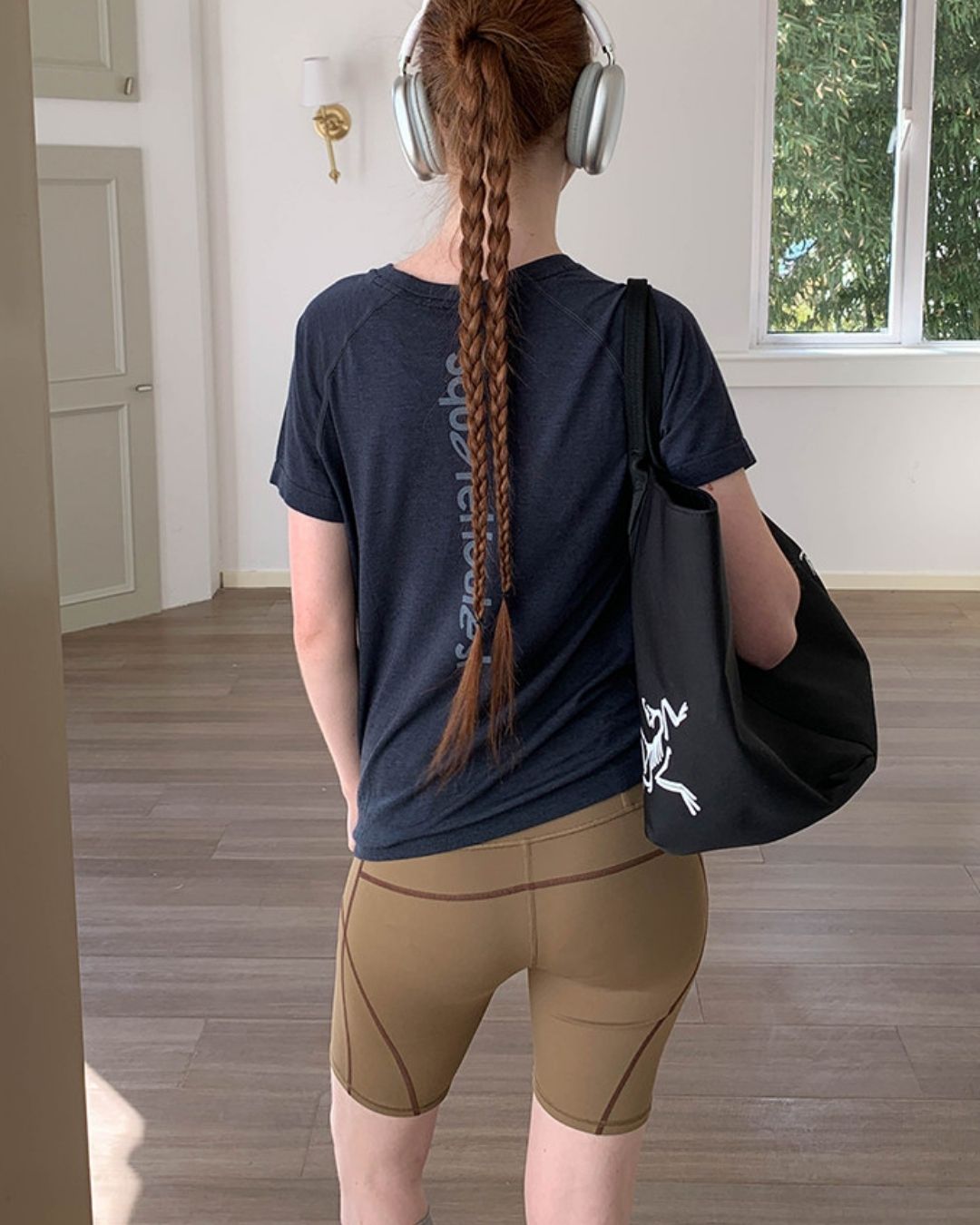 Color Block Fitness Shorts　SP002