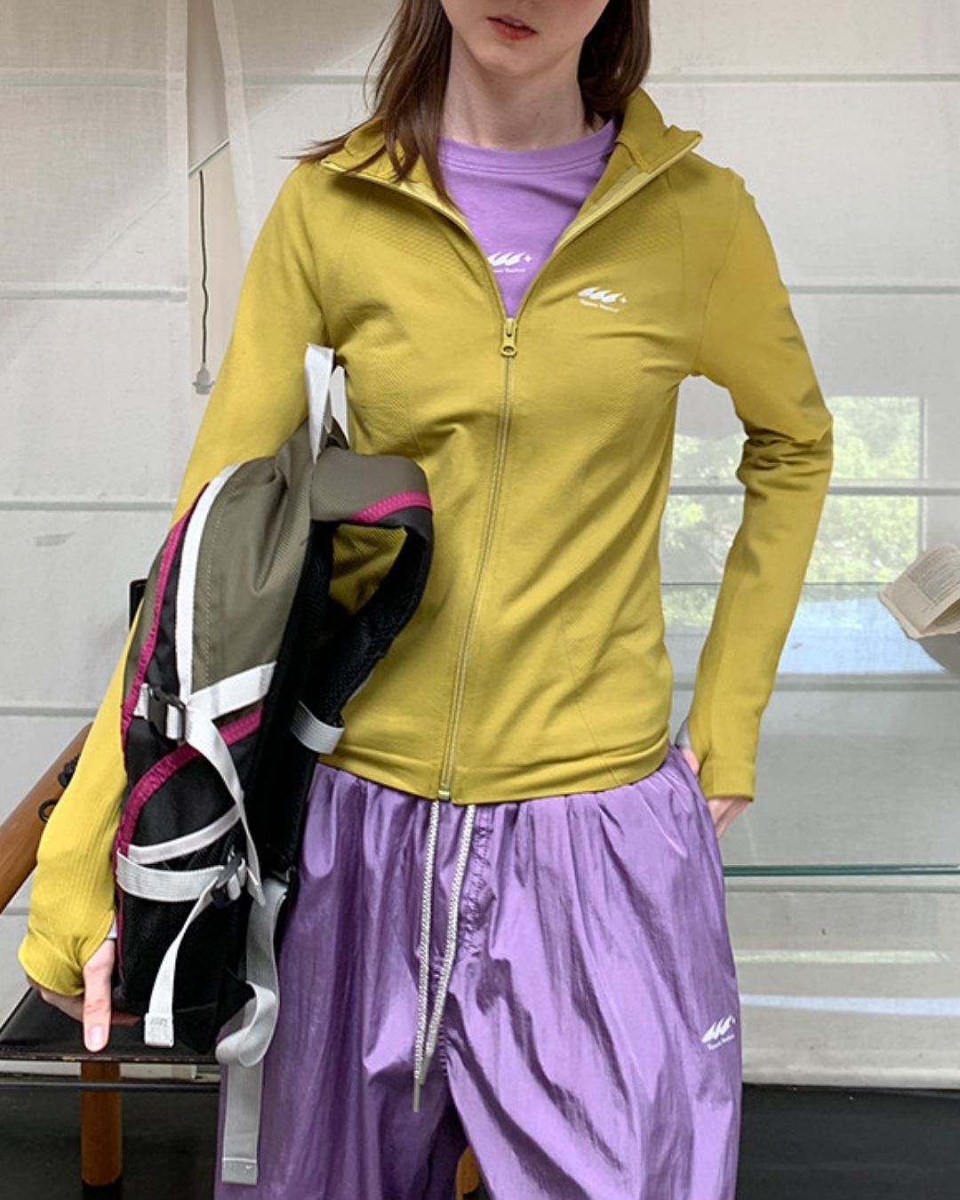 Drawcord Hem Outdoor Pants　PT041