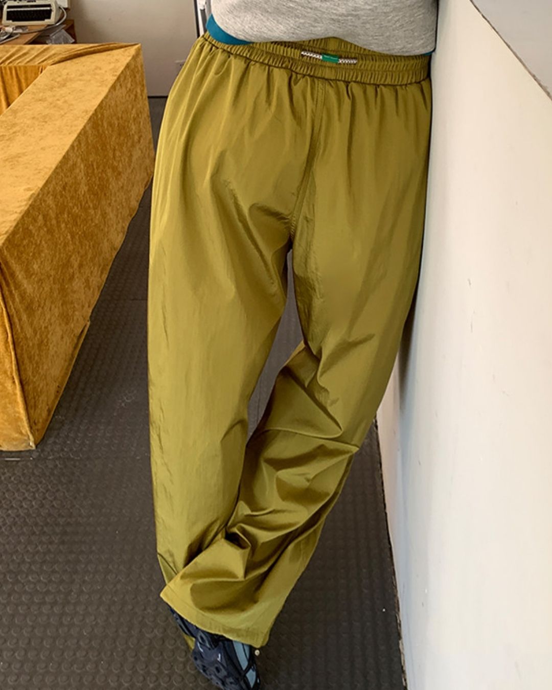 Drawcord Hem Outdoor Pants　PT041