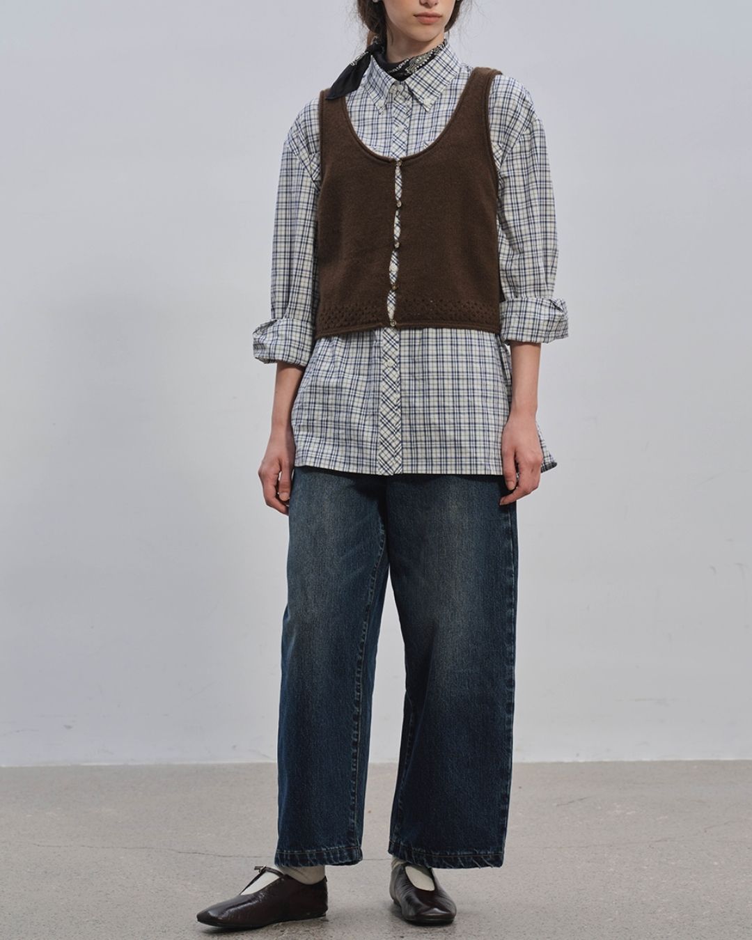 Front And Back 2-way Knit Vest　VT003