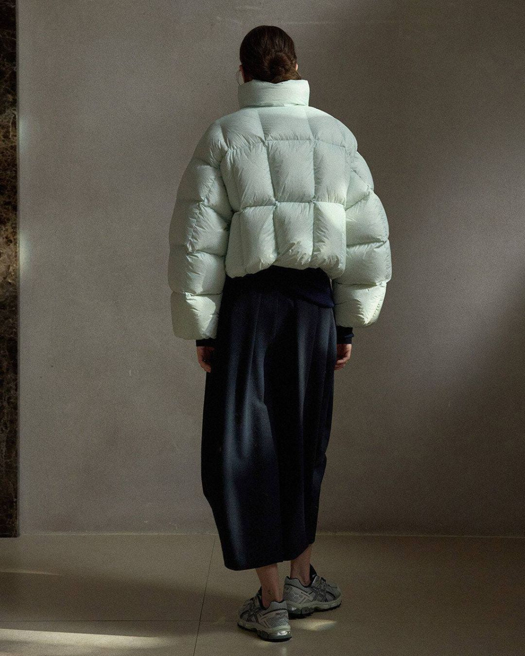 Brushed Tulip Midi Skirt　SK019