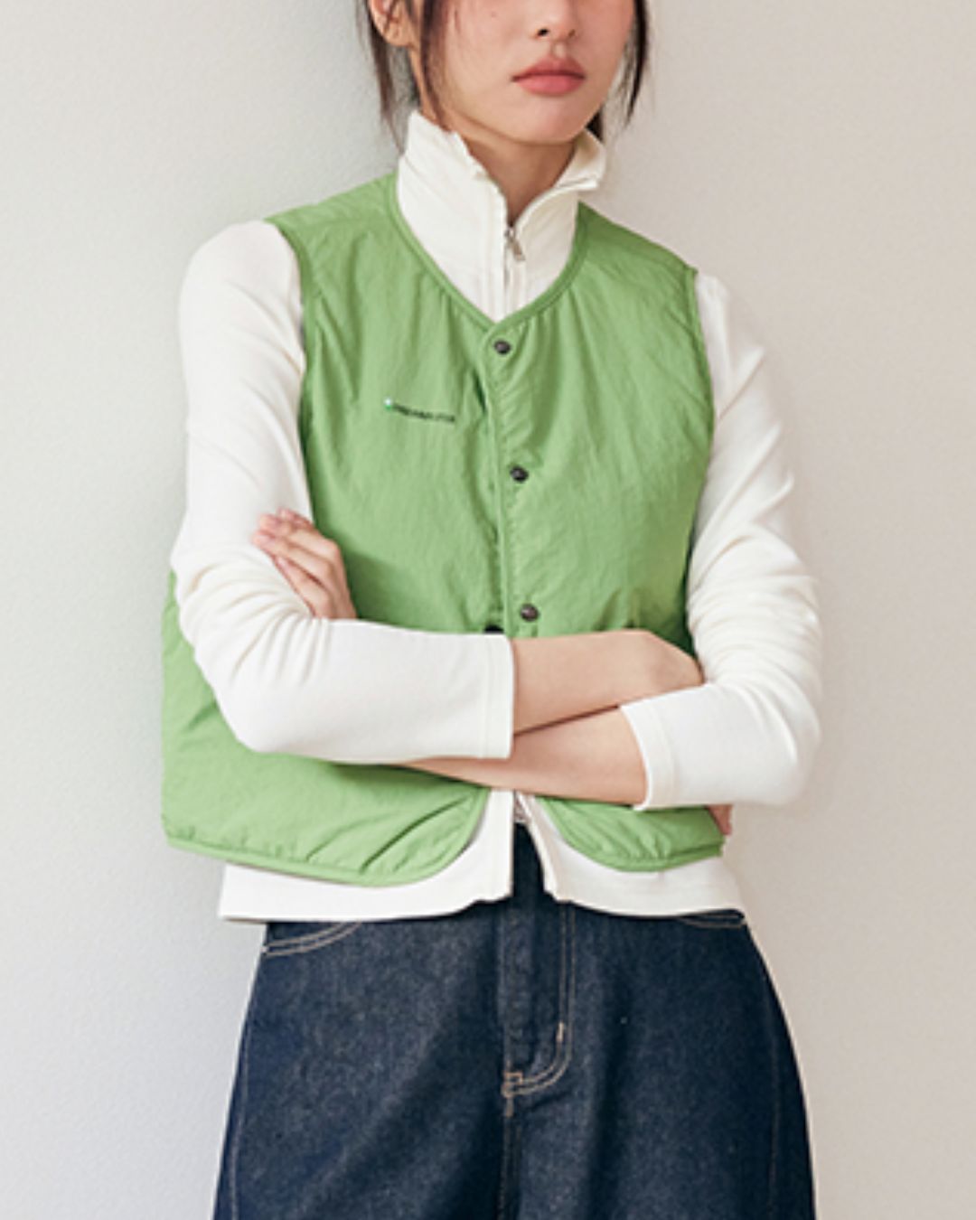 Nylon Quilted Vest　VT001