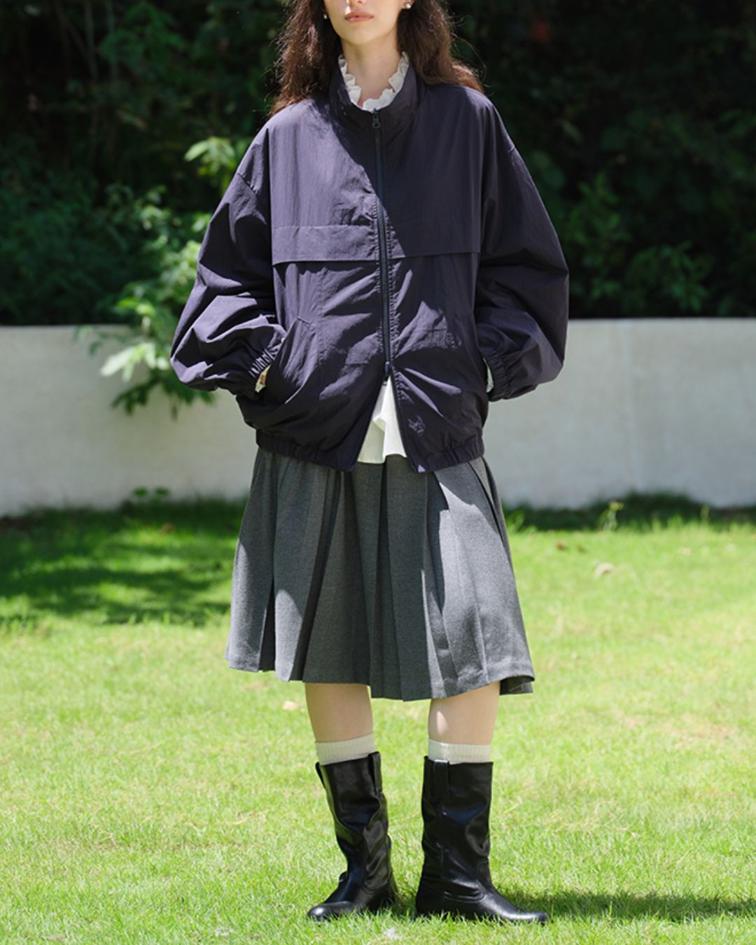 Balloon Sleeve Reversible Jacket　JK031