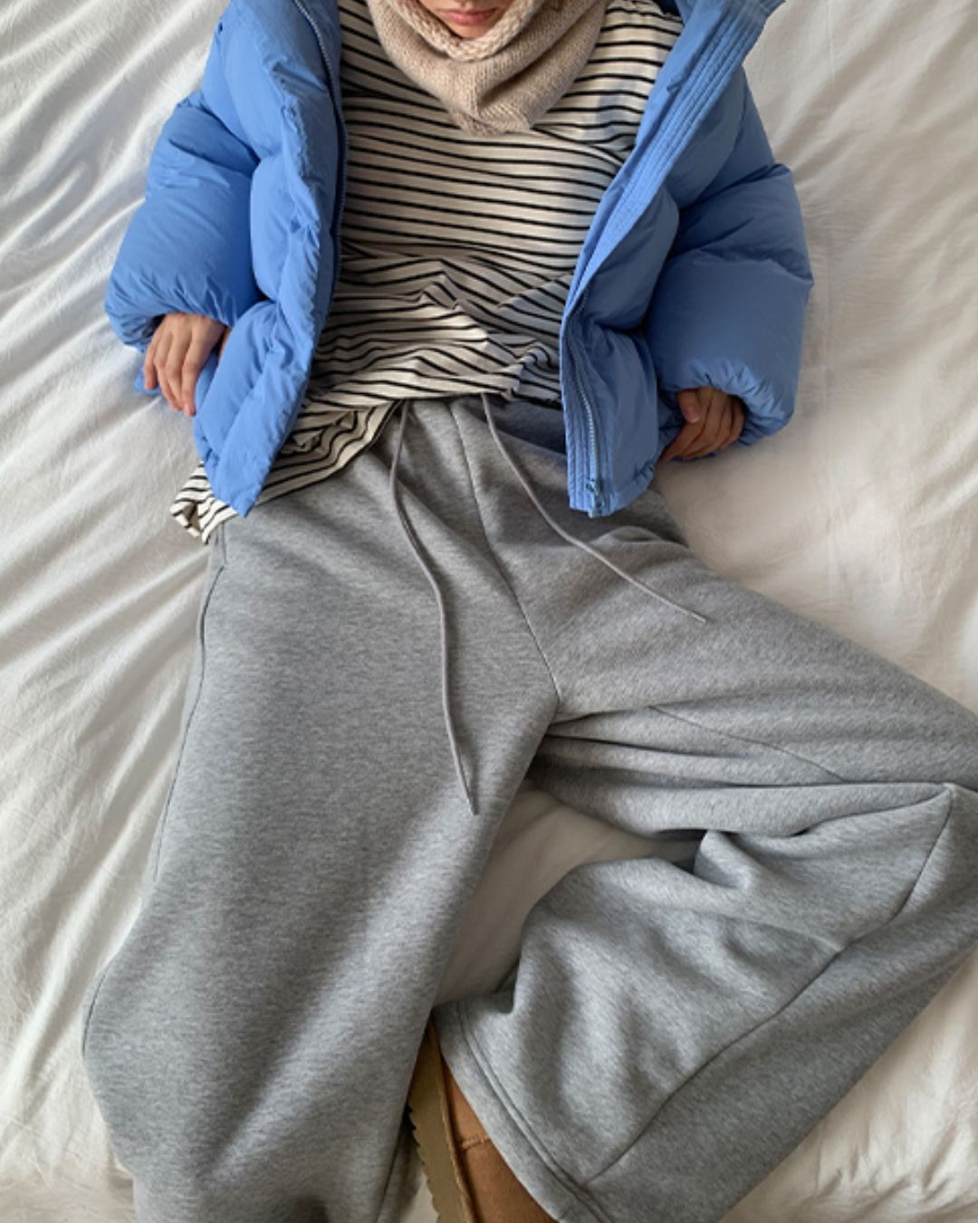 Wide Sweat Pants　PT005