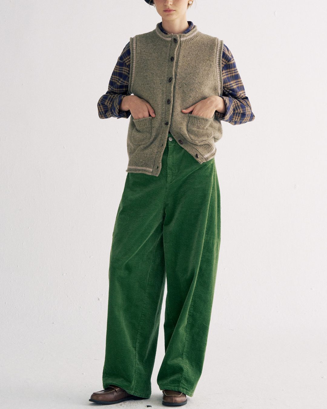 Vintage Corduroy Wide Pants　PT030