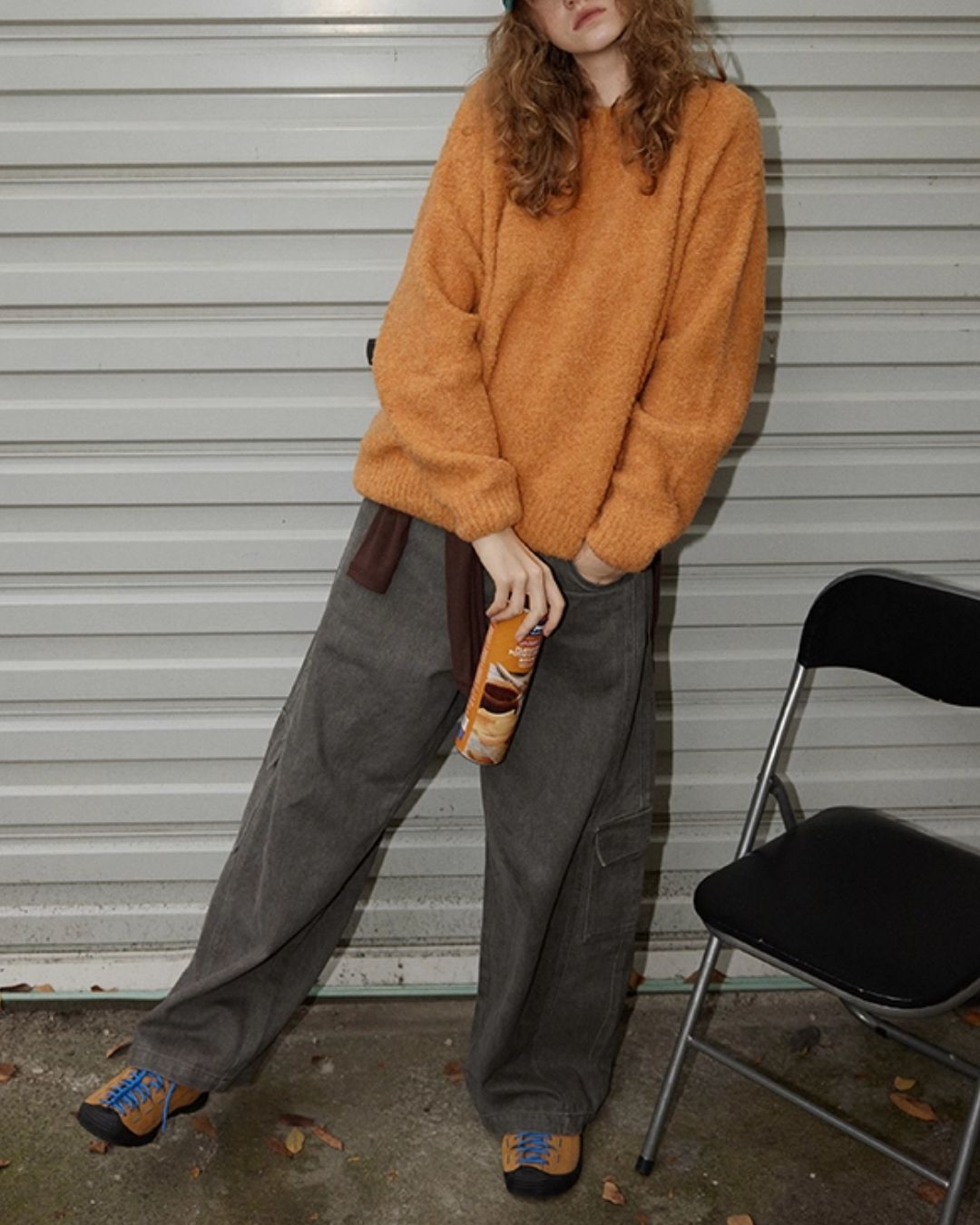 Wool Crew Neck Sweater　KN046