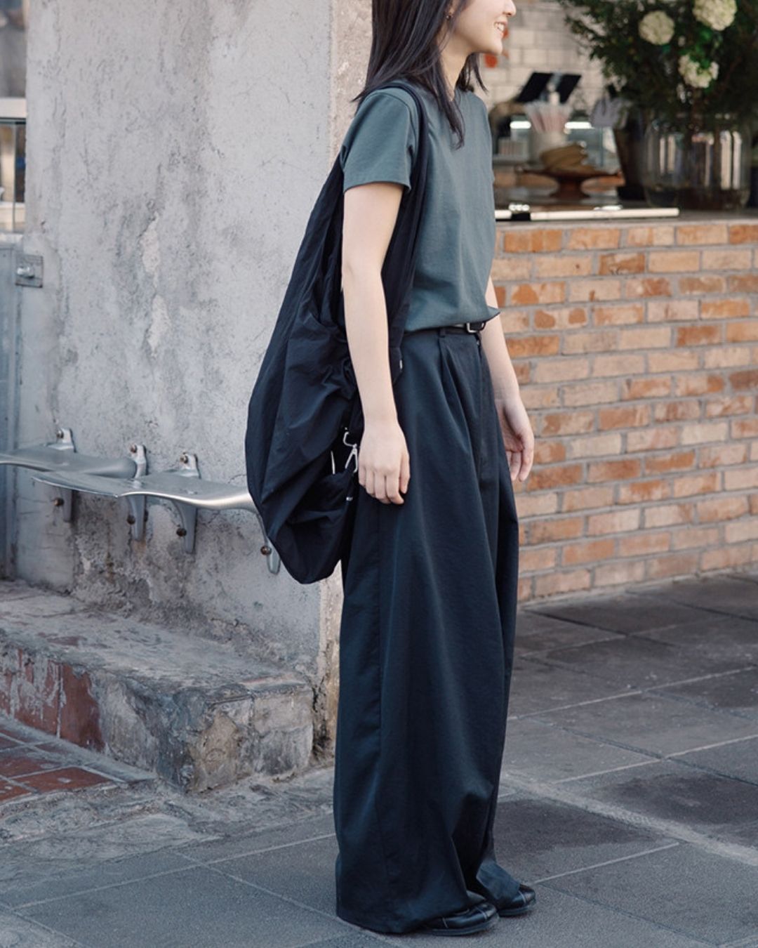Relaxed Drape Pants　PT046