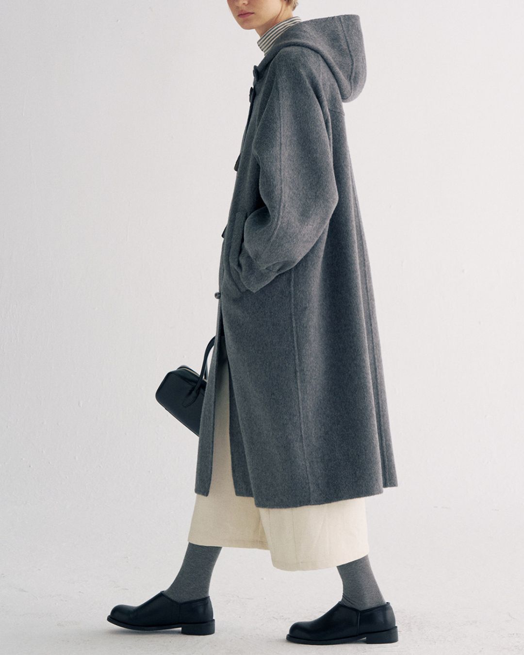 Double-faced Duffle Long Coat　CT030