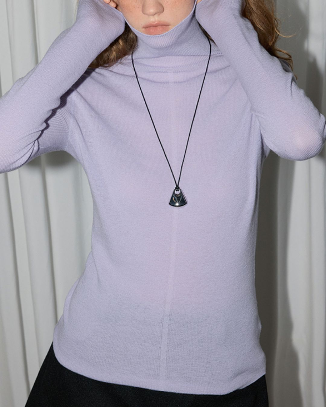 Turtleneck Wool Soft Knit　KN072