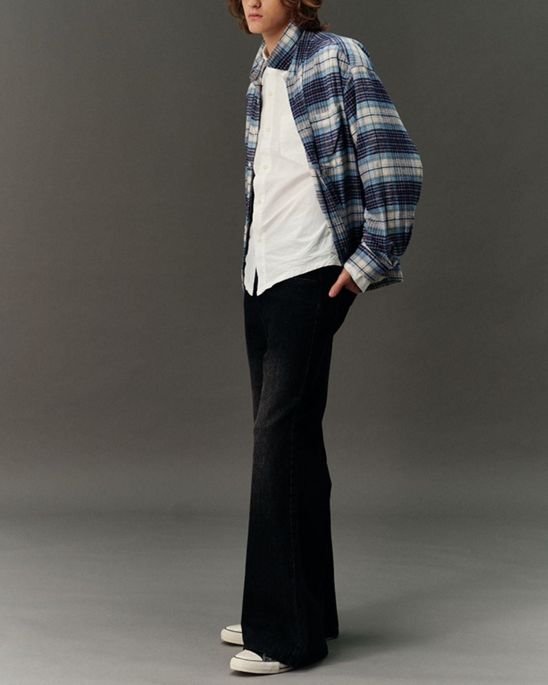 Flannel Check Shirt　LS009