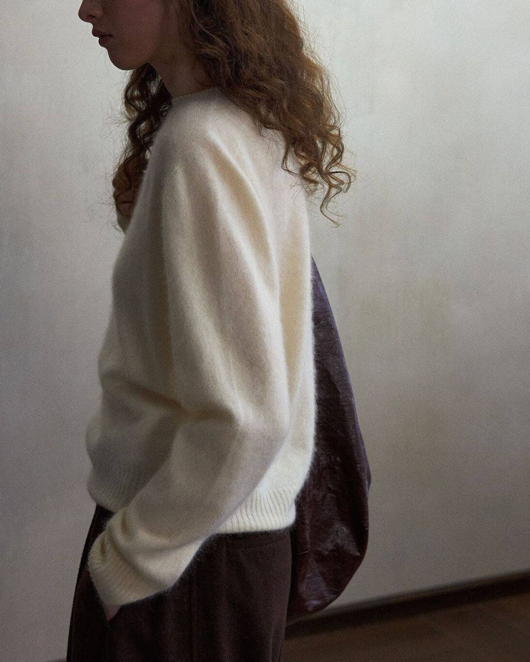 Soft Wool Knit Pullover　KN108