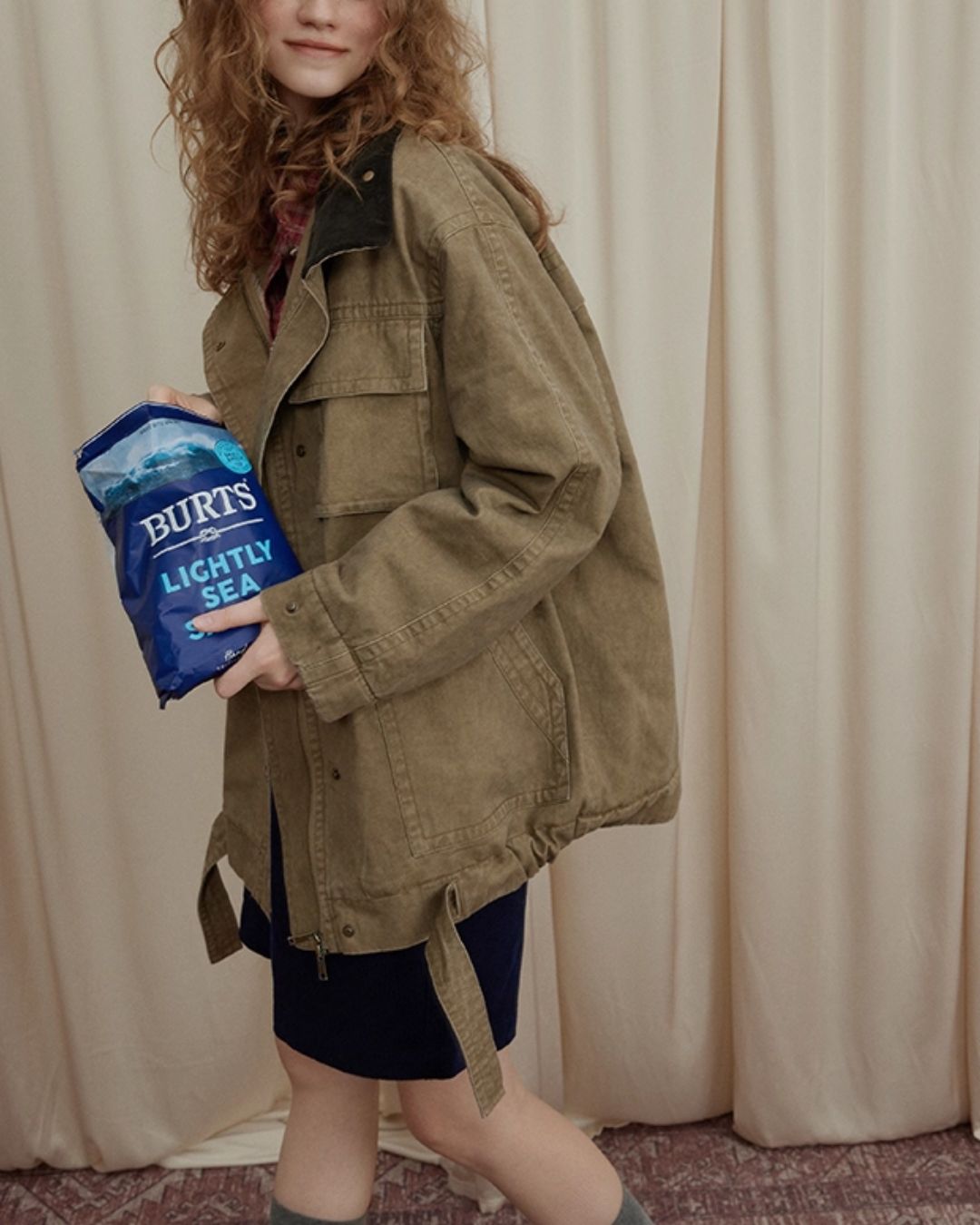 Washed Cotton Work Jacket　JK044