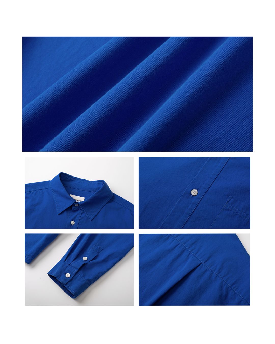 Cropped Cotton Shirt　LS007