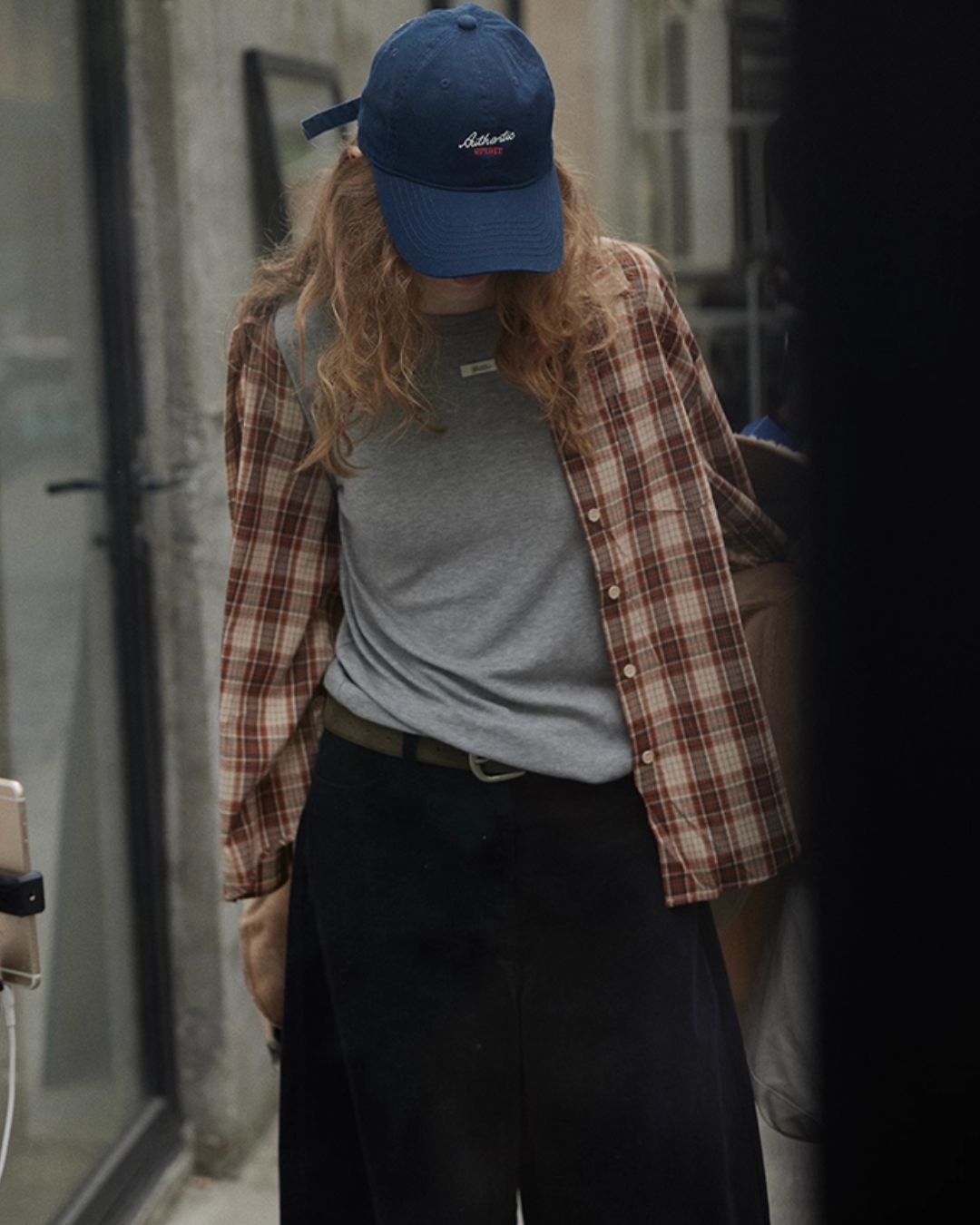 Cotton Check Shirt　LS038