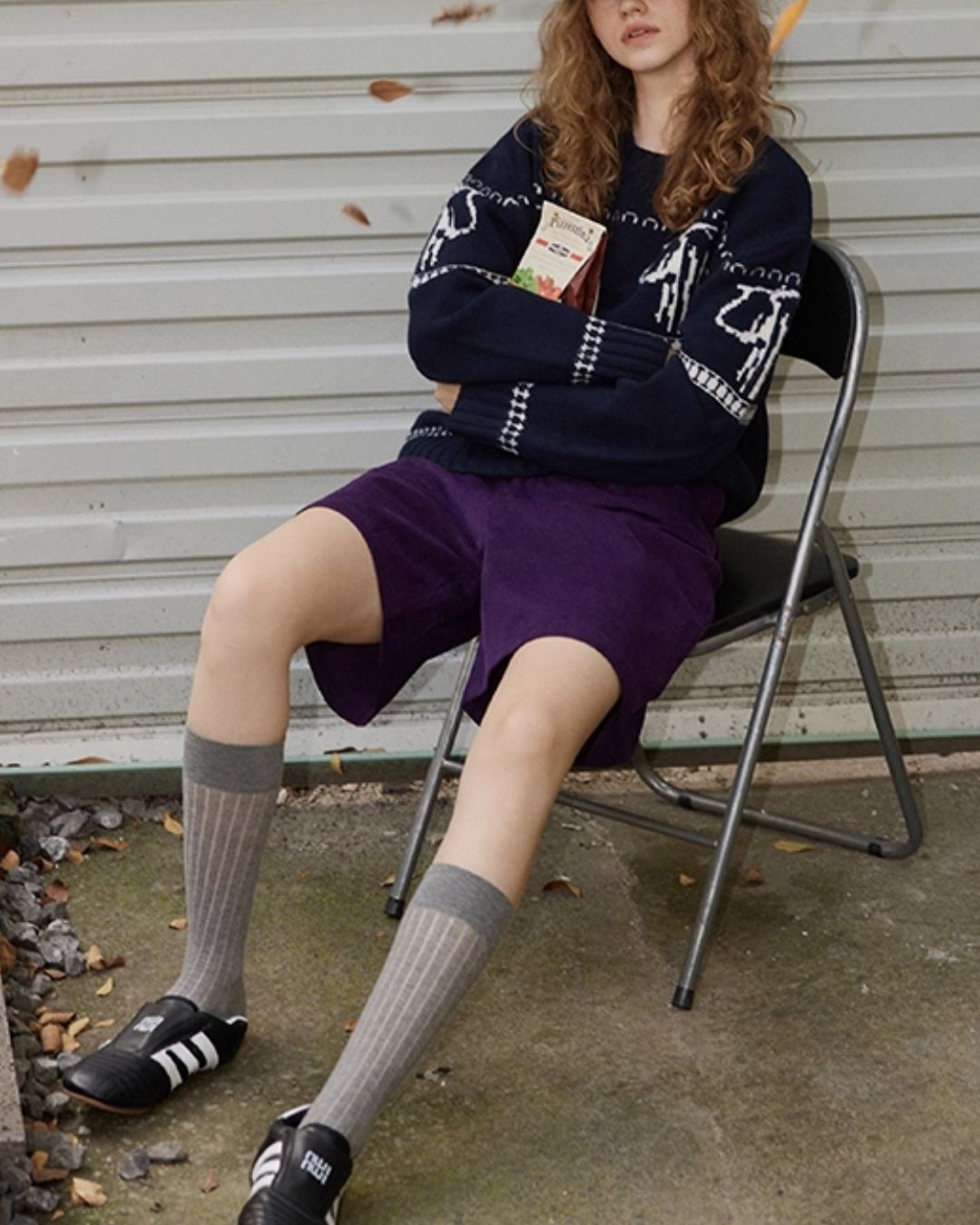 Wool Fair Isle Sweater　KN044