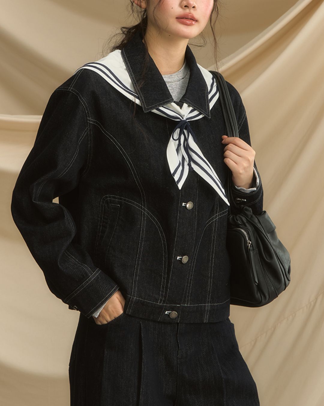 Classic Sailor's Denim Jacket　JK022