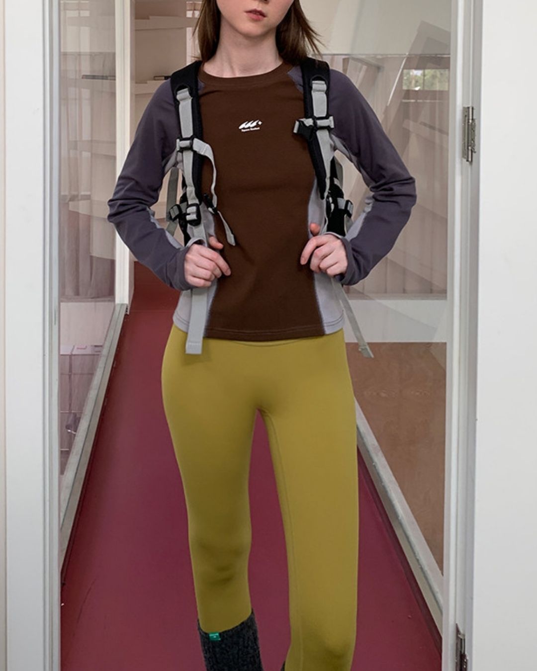 High Waist Fitness Leggings Pants　PT040