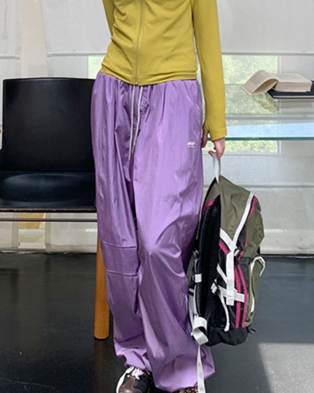 Drawcord Hem Outdoor Pants　PT041